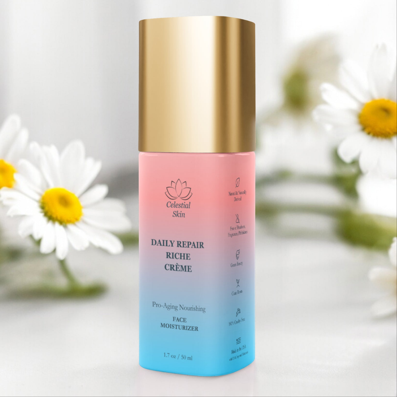 Daily Repair Riche Crème: Pro-Aging Nourishing Face Moisturizer