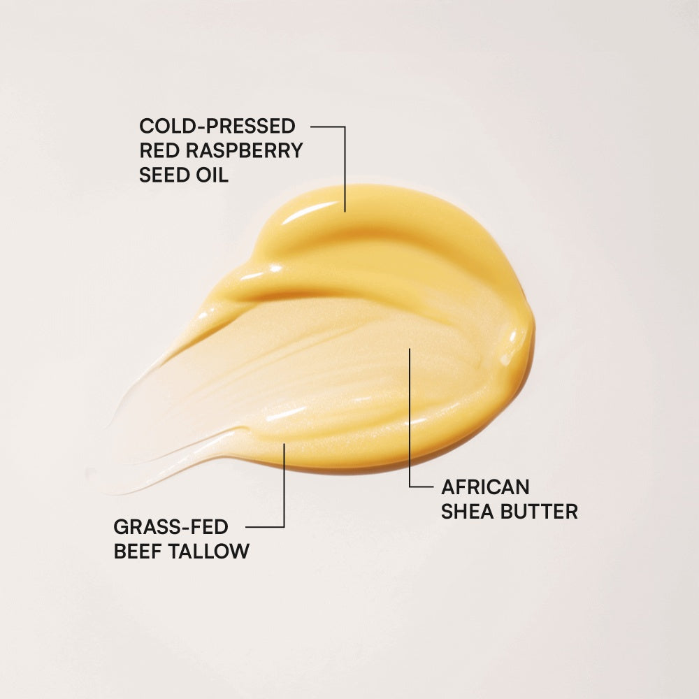 Edible Tallow Sun Balm with Raspberry Seed Oil