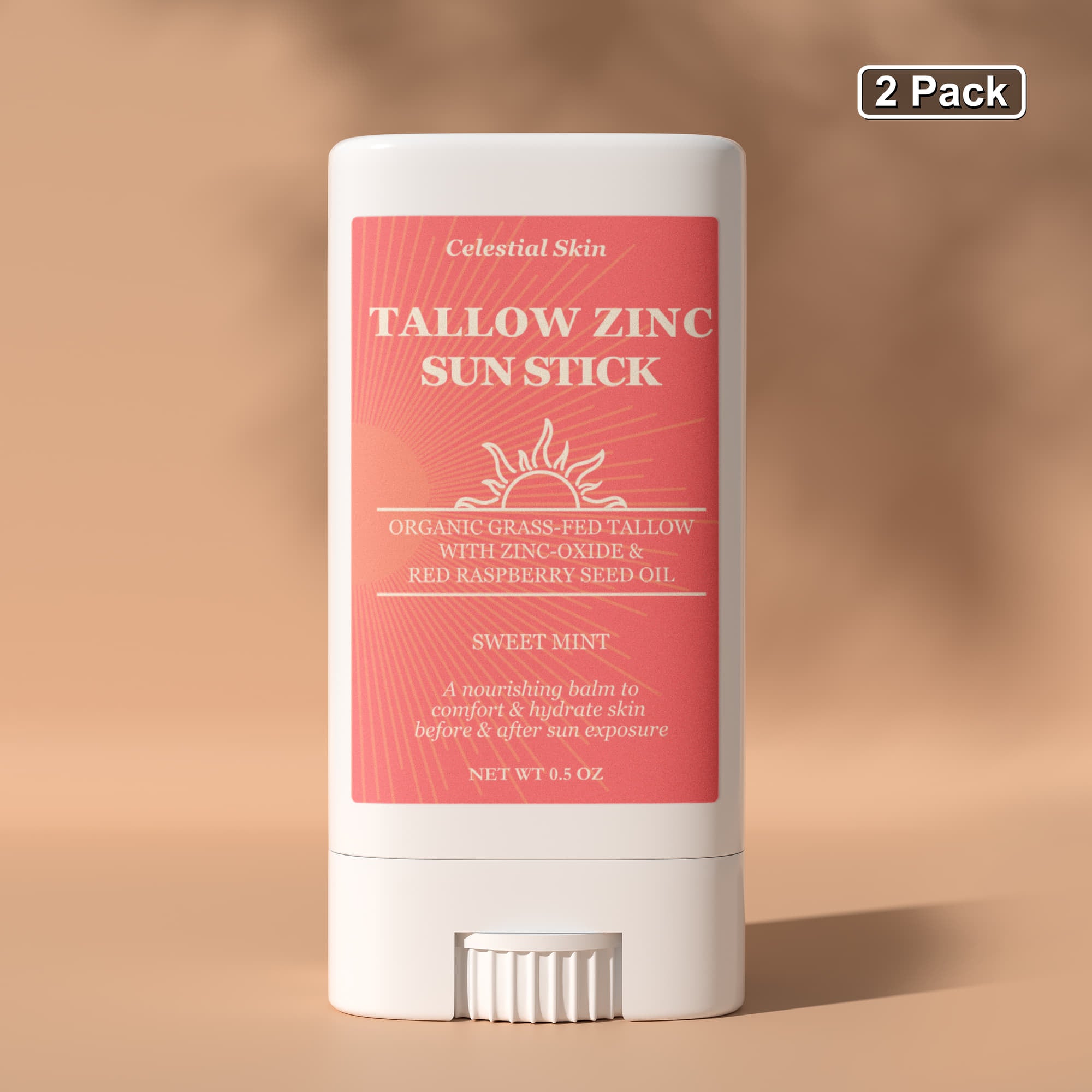 Tallow Zinc Sun Stick 2-Pack