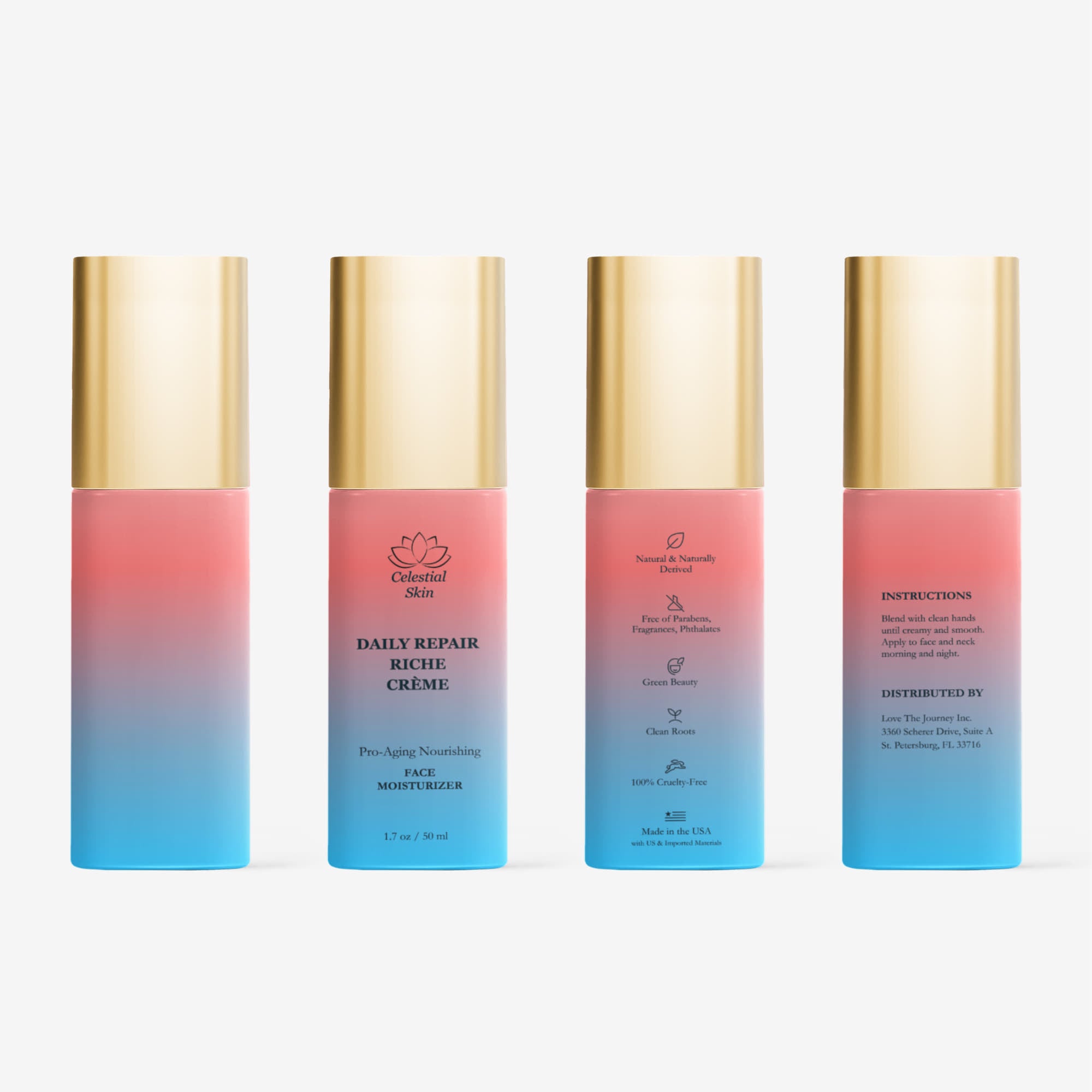 Daily Repair Riche Crème: Pro-Aging Nourishing Face Moisturizer