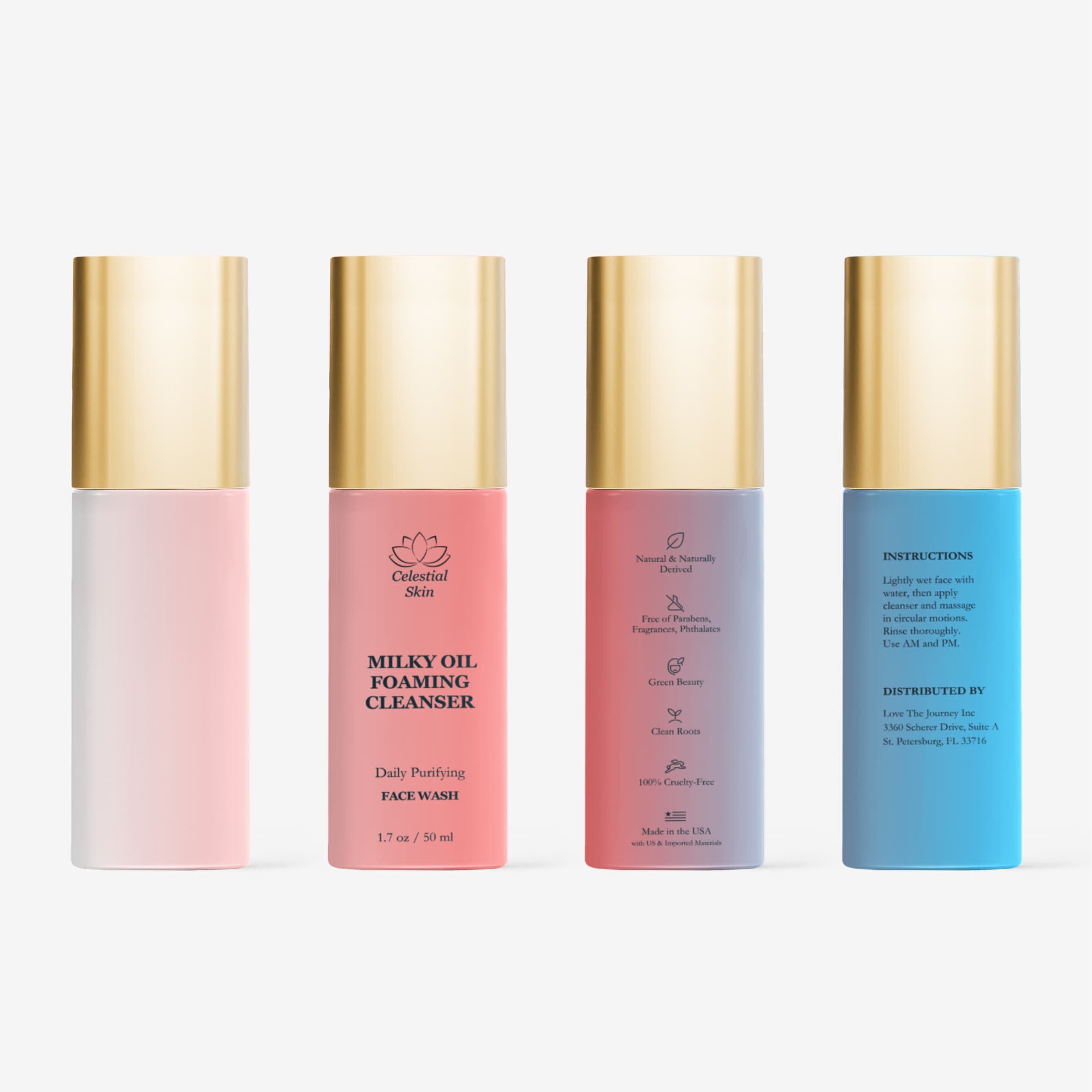 Milky Oil Foaming Cleanser: Daily Purifying Foam-Oil Face Wash