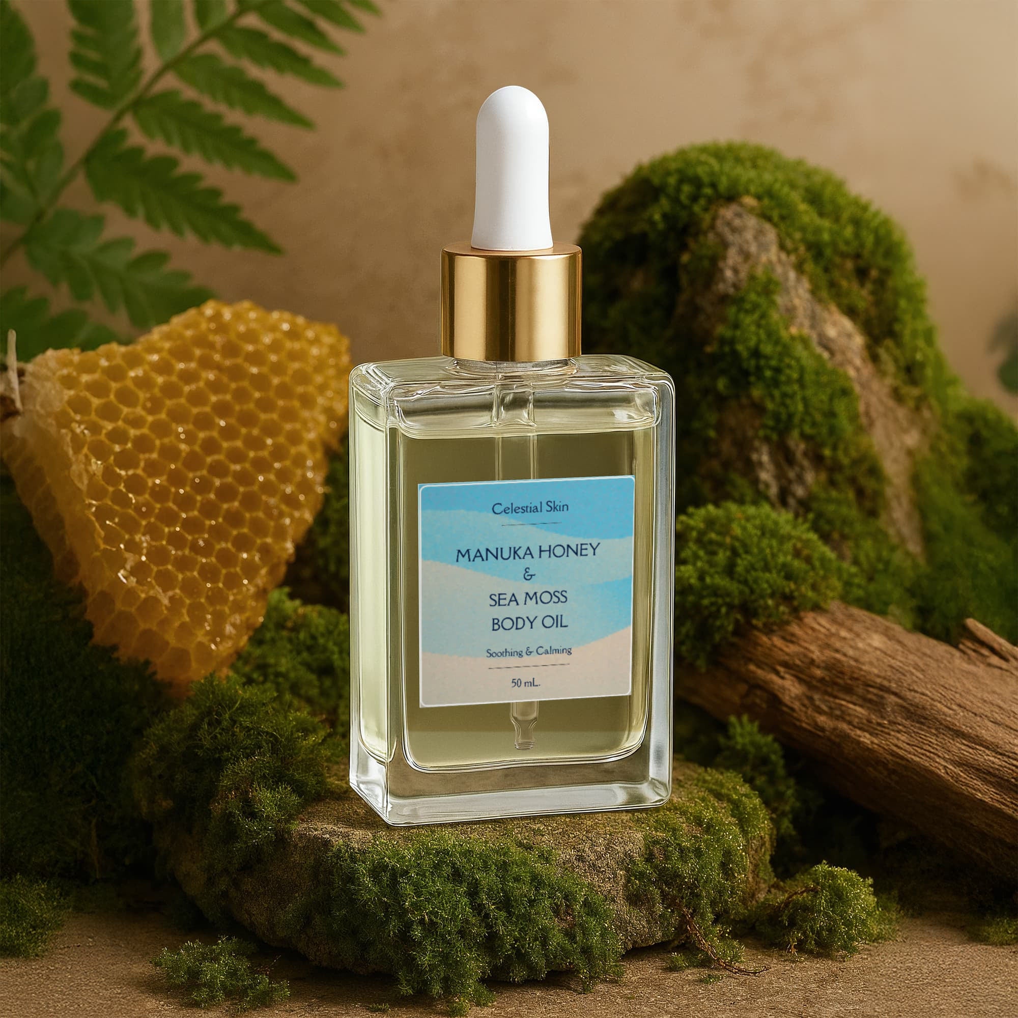 Manuka Honey Sea Moss Post-Shave Oil