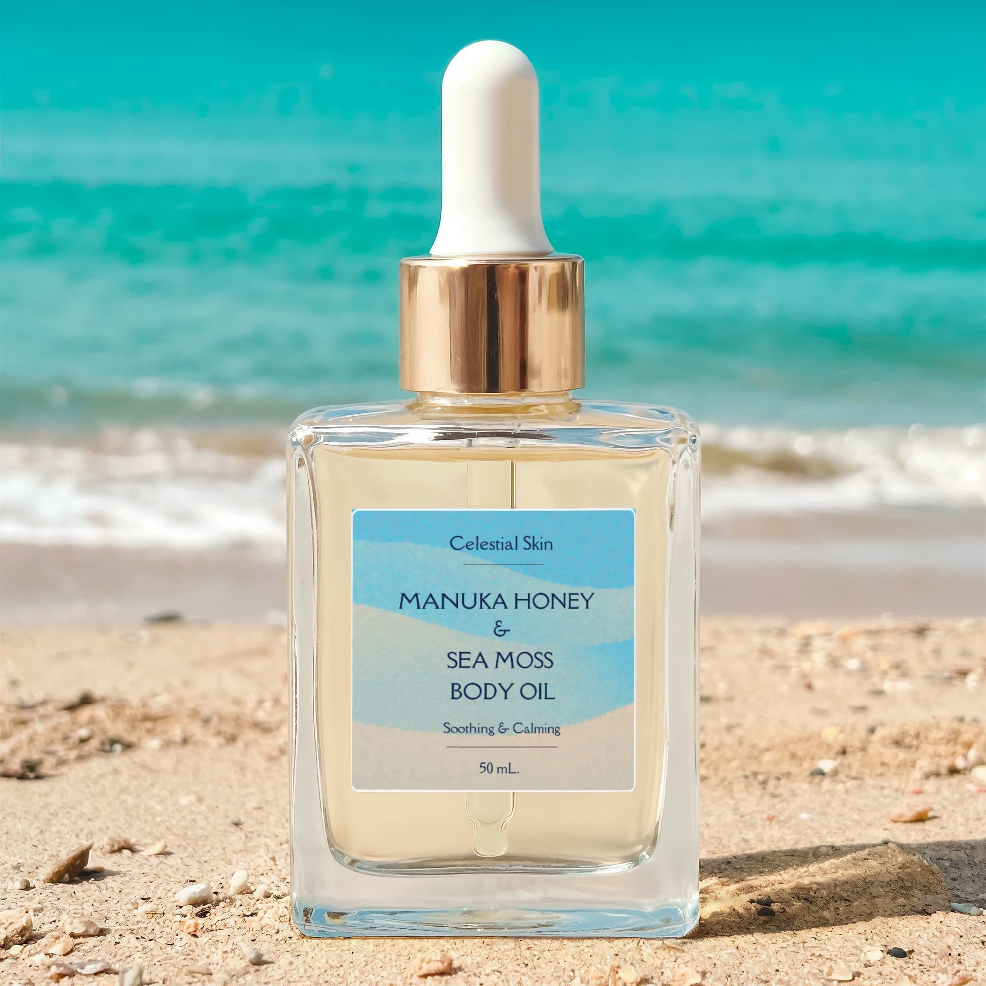 Manuka Honey Sea Moss Post-Shave Oil